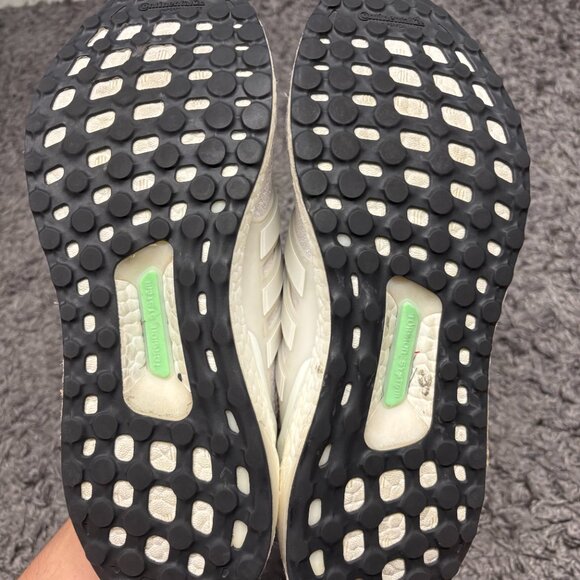 Adidas UltraBoost 2 Triple Sz 9 AQ5934 White Running Shoes Sneakers - Picture 7 of 7